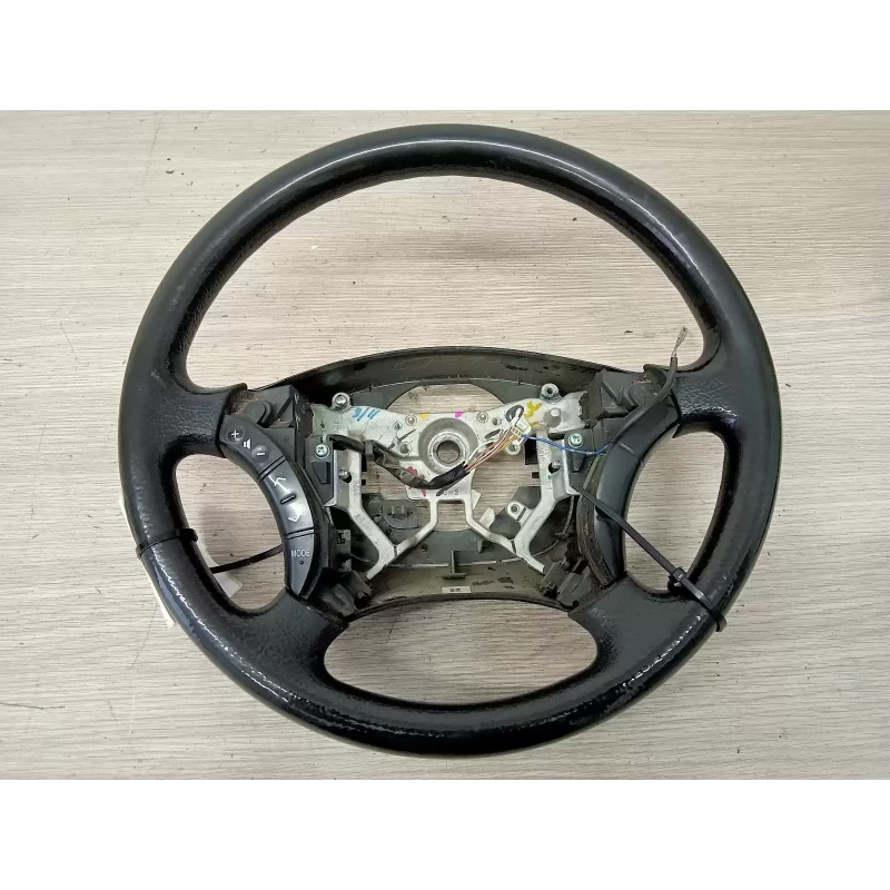 TOYOTA HILUX STEERING WHEEL VINYL, BLACK, W/ AUDIO, CRUISE CONTROL, & INFO /