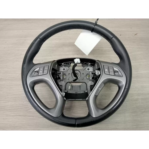 HYUNDAI IX35 STEERING WHEEL LEATHER, W/ CRUISE AND RADIO CONTROL TYPE, LM SERIES