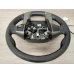 TOYOTA PRADO STEERING WHEEL LEATHER, 150 SERIES, VX/ALTITUDE, BLACK, 08/09-07/17