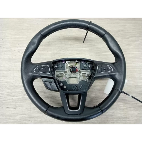 FORD FOCUS STEERING WHEEL LEATHER, STANDARD TYPE, LZ, 07/15-11/18 2015