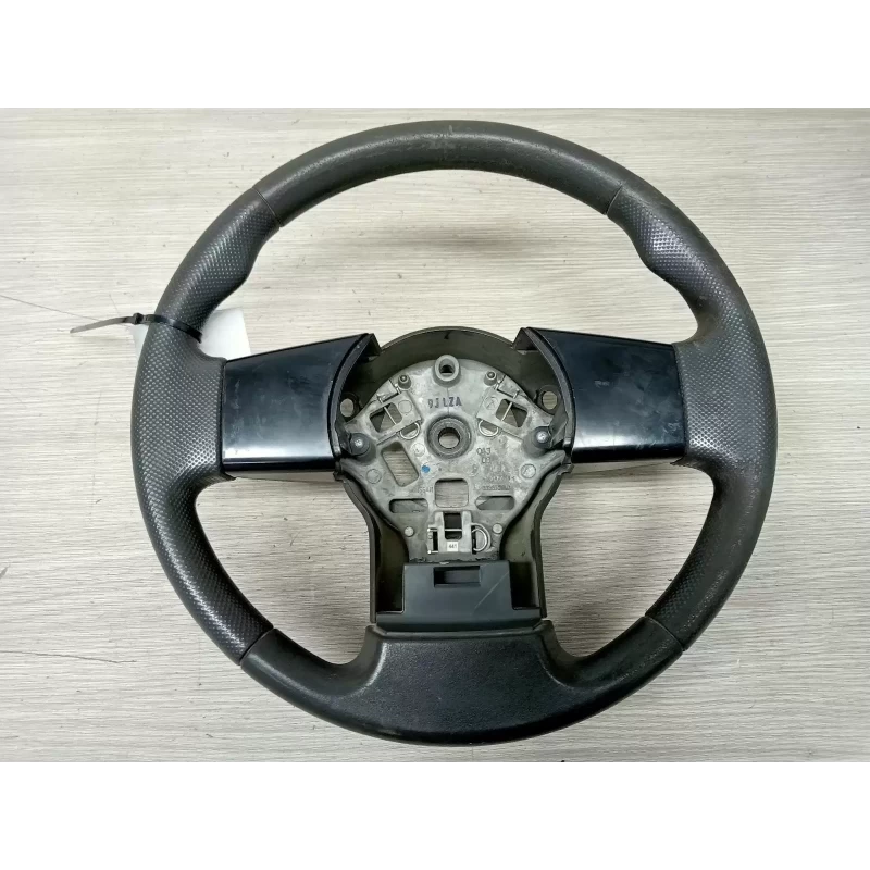 NISSAN NAVARA STEERING WHEEL D40 (VIN MNT), VINYL, NON CRUISE CONTROL TYPE, 03/0