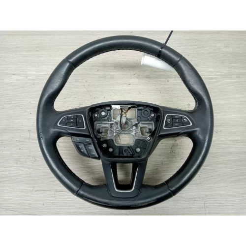 FORD FOCUS STEERING WHEEL LEATHER, STANDARD TYPE, LZ, 07/15-11/18 2015