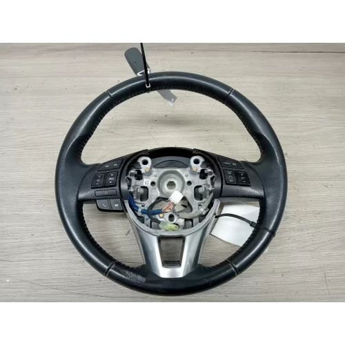 MAZDA CX3 STEERING WHEEL LEATHER, DK, 03/15- 2016