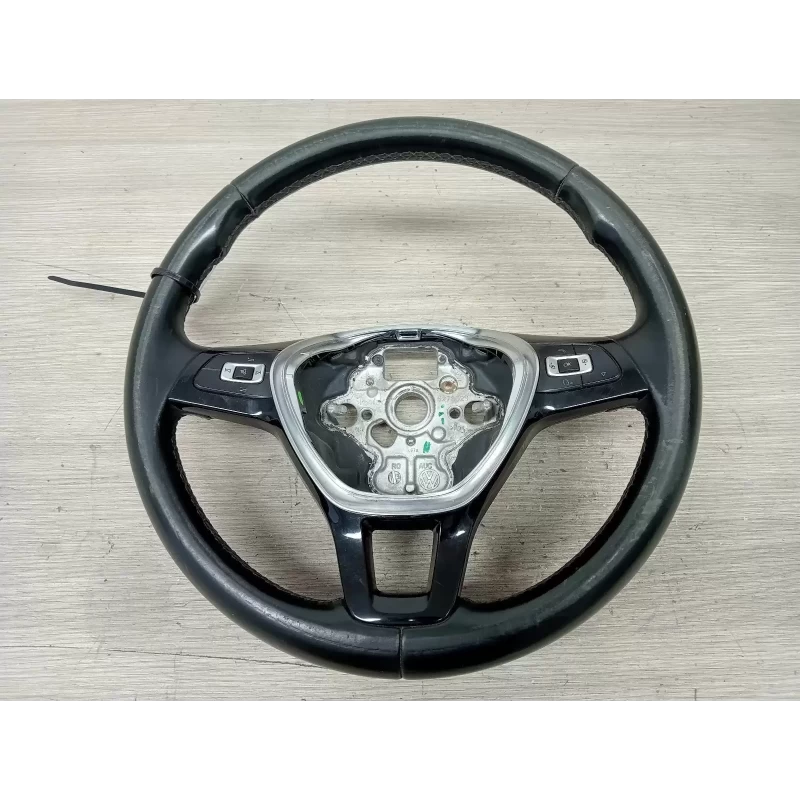 VOLKSWAGEN AMAROK STEERING WHEEL LEATHER, 2H, MULTI-FUNCTION TYPE (TWIN SWITCH),