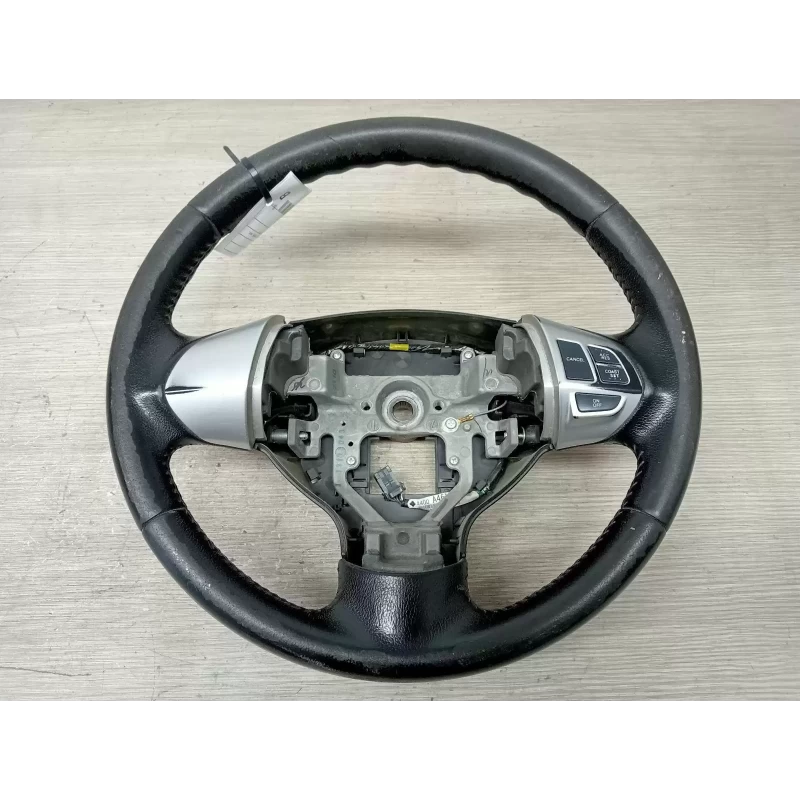 MITSUBISHI TRITON STEERING WHEEL LEATHER, W/ CRUISE & NON AUDIO CONTROL TYPE