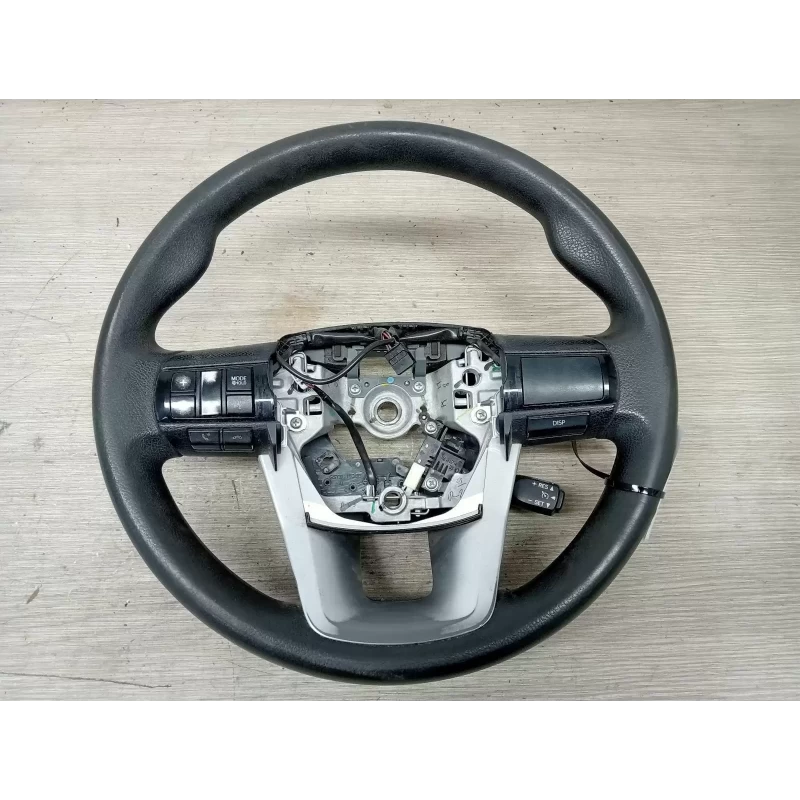 TOYOTA HILUX STEERING WHEEL VINYL, W/ CRUISE/AUDIO/PHONE, DISPLAY CONTROLS, NON