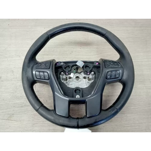 FORD RANGER STEERING WHEEL PX SERIES 2-3, LEATHER, BLACK, STICHING, FX4, 02/17-0