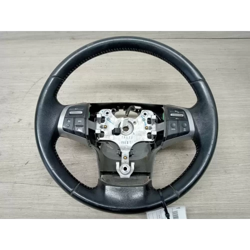 ISUZU DMAX STEERING WHEEL LEATHER, AUDIO CONTROLS TYPE, RC, 05/12-06/20 2015