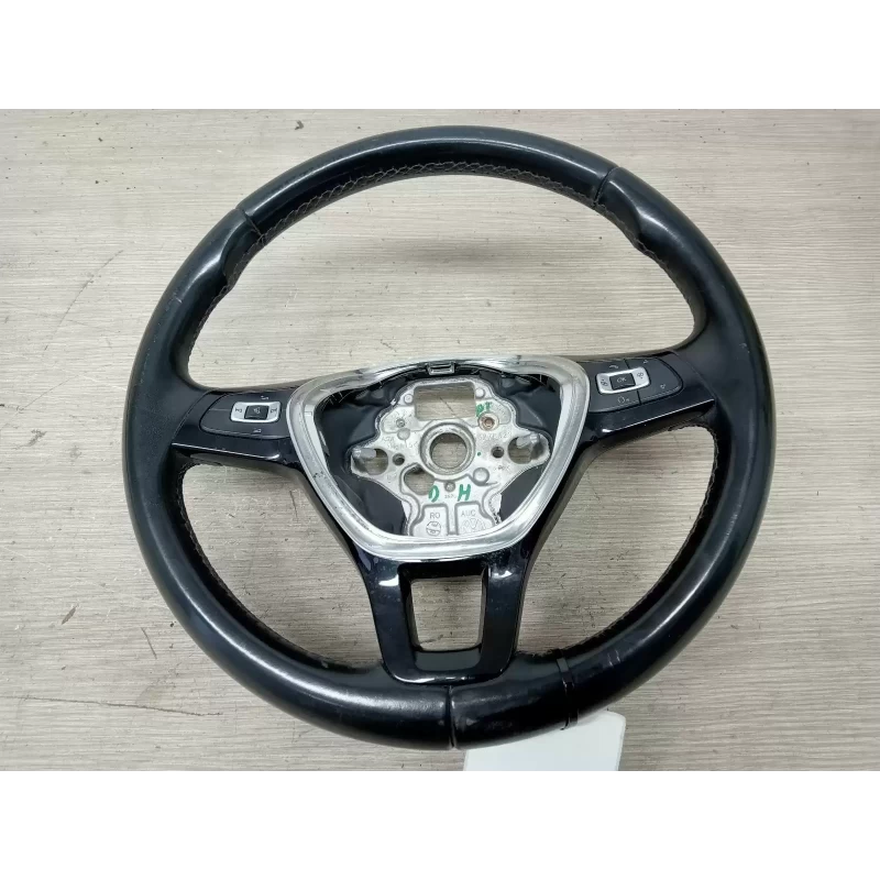 VOLKSWAGEN AMAROK STEERING WHEEL LEATHER, 2H, MULTI-FUNCTION TYPE (TWIN SWITCH),