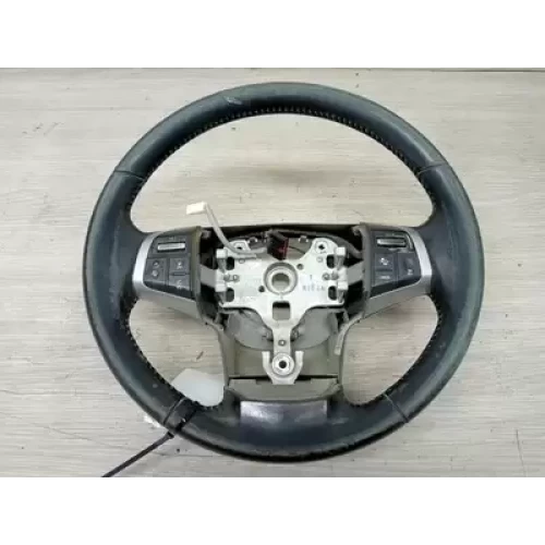 HOLDEN COLORADO STEERING WHEEL RG, LEATHER, COLLISION ALERT CONTROLS TYPE,10/13-