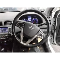 HYUNDAI ACCENT STEERING WHEEL LEATHER, RB, 07/13-12/19 2018