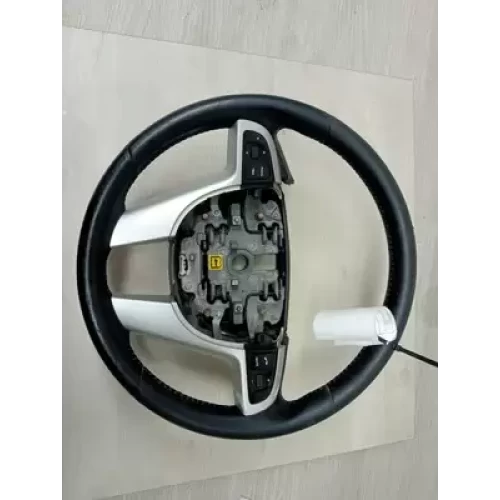 HOLDEN COMMODORE STEERING WHEEL LEATHER, SILVER SPOKE TYPE, VE, 08/06-08/09 2009