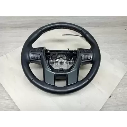 FORD RANGER STEERING WHEEL PX SERIES 2-3, LEATHER, WILDTRAK, 06/15-04/22 2018