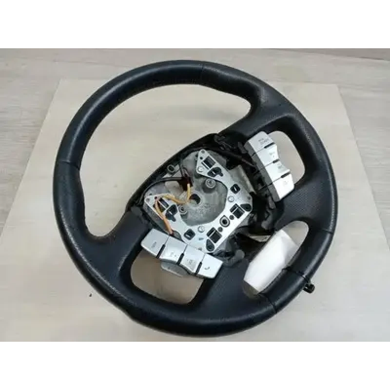 FORD TERRITORY STEERING WHEEL LEATHER, CRUISE CONTROL TYPE, SZ MKI-MKII, 03/11-1