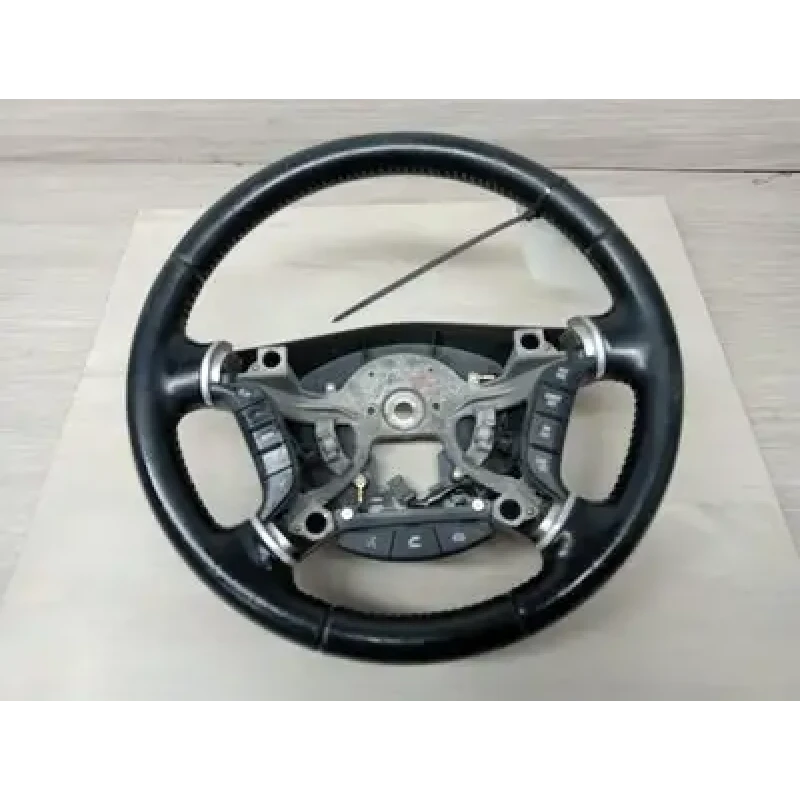 MITSUBISHI PAJERO STEERING WHEEL LEATHER, NS-NW, W/ PHONE CONTROL, 08/06-08/14 2