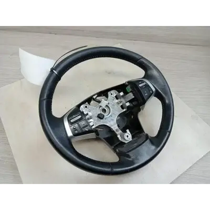 ISUZU DMAX STEERING WHEEL LEATHER, AUDIO CONTROLS TYPE, RC, 05/12-06/20 2016
