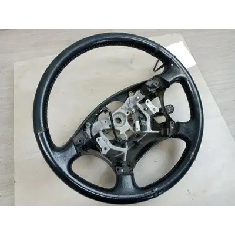 TOYOTA LANDCRUISER STEERING WHEEL 100 SERIES, LEATHER, BLACK, AIR BAG TYPE, W/ C