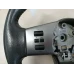 NISSAN NAVARA STEERING WHEEL D40 (VIN MNT), LEATHER, W/ CRUISE & AUDIO CONTR