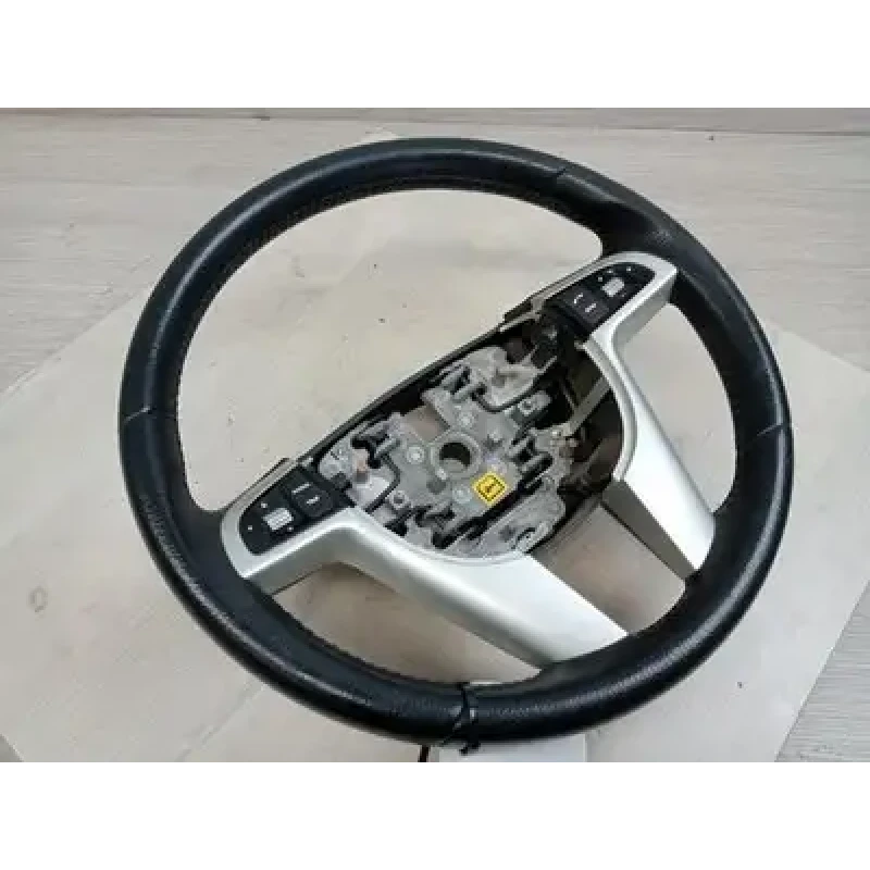 HOLDEN COMMODORE STEERING WHEEL LEATHER, SILVER SPOKE TYPE, VE, 09/09-05/13 2011