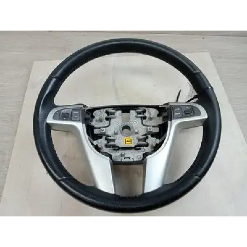 HOLDEN COMMODORE STEERING WHEEL LEATHER, SILVER SPOKE TYPE, VE, 09/09-05/13 2009
