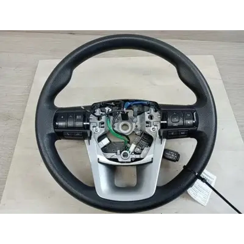 TOYOTA HILUX STEERING WHEEL VINYL, W/ CRUISE/AUDIO/PHONE, DISPLAY CONTROLS, RADA