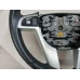 HOLDEN COMMODORE STEERING WHEEL LEATHER, SILVER SPOKE TYPE, VE, 09/09-05/13 2012