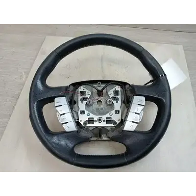 FORD TERRITORY STEERING WHEEL LEATHER, CRUISE CONTROL TYPE, SZ MKI-MKII, 03/11-1