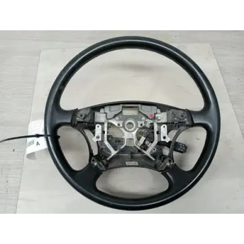 TOYOTA PRADO STEERING WHEEL VINYL, 120 SERIES, BLACK, 02/03-10/09 2005