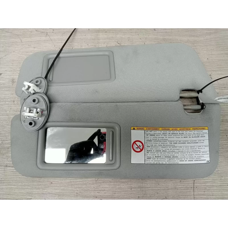 TOYOTA CAMRY SUN VISOR ASV50/AVV50, PAIR, W/ LAMP TYPE, 12/11-10/17 2013