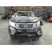 NISSAN NAVARA SUN VISOR NP300, PAIR, CLOTH, GREY, W/ MIRROR & COURTESY LIGHT