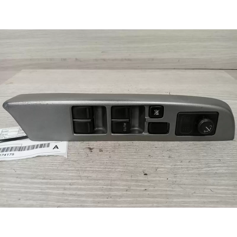 NISSAN NAVARA POWER WINDOW SWITCH D22, RH FRONT (MASTER SWITCH), 4DR TYPE, NON C