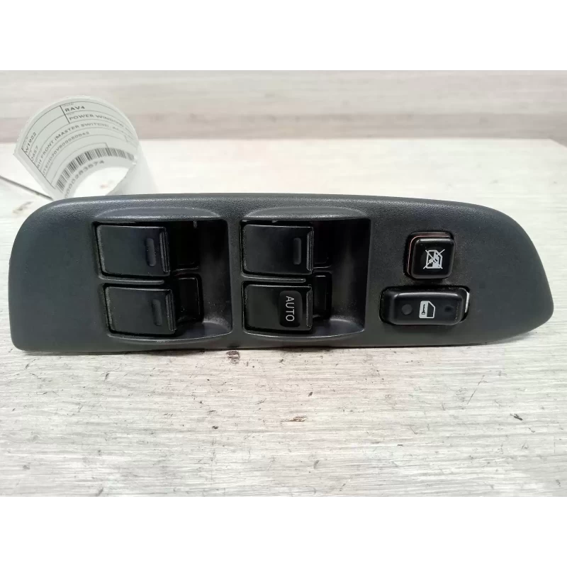 TOYOTA RAV4 POWER WINDOW SWITCH RH FRONT (MASTER SWITCH), ACA2#R, 5DR, 07/00-10/