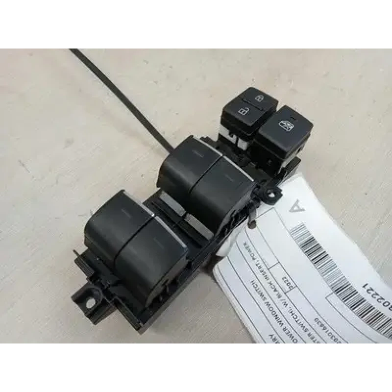 TOYOTA CAMRY POWER WINDOW SWITCH RH FRONT (MASTER SWITCH), W/ BLACK INSERT, POWE