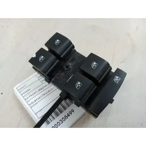 HOLDEN ASTRA POWER WINDOW SWITCH RH FRONT (MASTER SWITCH), BK, WAGON, 08/17- 201