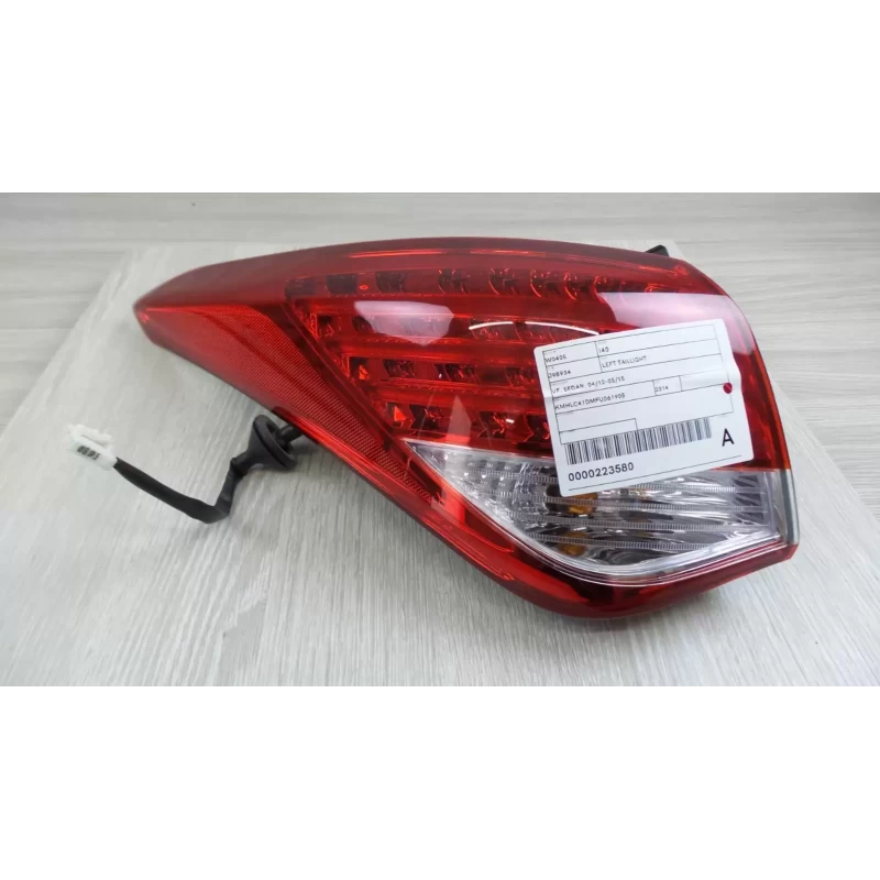 HYUNDAI I40 LEFT TAILLIGHT VF, SEDAN, 04/12-05/15 2014