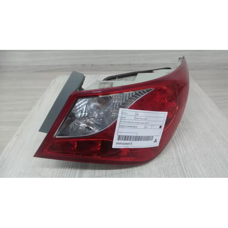 HYUNDAI I45 RIGHT TAILLIGHT YF, LED TYPE, 02/10-05/13 (AUS ONLY) 2011