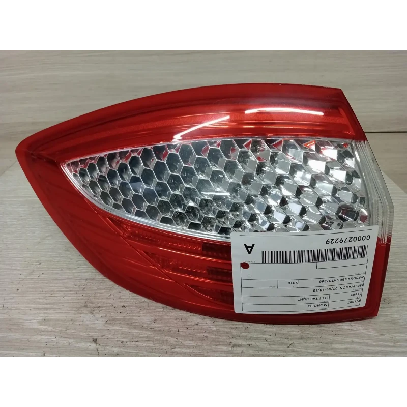 FORD MONDEO LEFT TAILLIGHT MB, WAGON, 07/09-10/10 2010