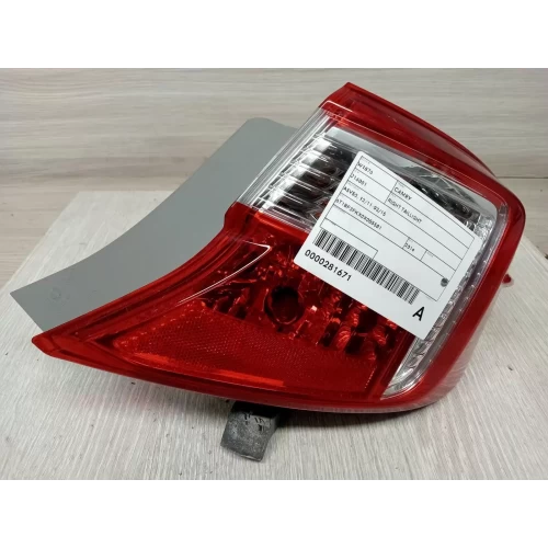 TOYOTA CAMRY RIGHT TAILLIGHT ASV50, 12/11-03/15 2014