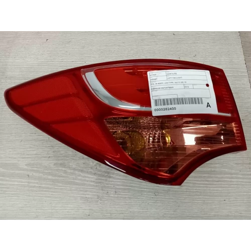 HYUNDAI SANTA FE LEFT TAILLIGHT DM, IN BODY, LED TYPE, 06/12-05/15 2015