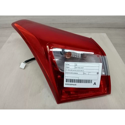 HYUNDAI I30 LEFT TAILLIGHT GD, 5DR/3DR HATCH, 03/12-02/17 2016