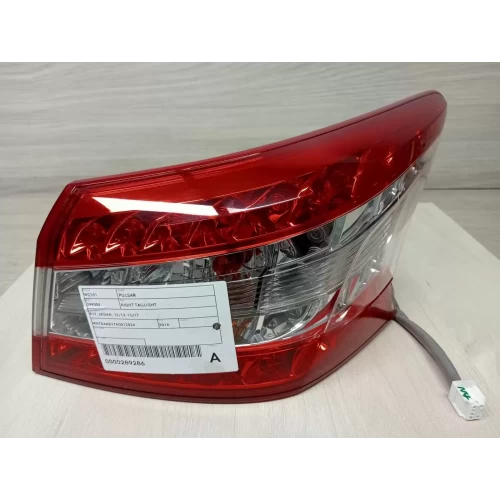 NISSAN PULSAR RIGHT TAILLIGHT B17, SEDAN, 12/12-12/17 2014