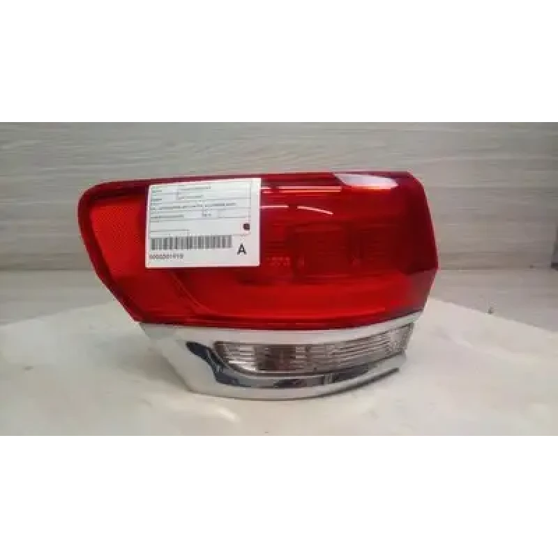 JEEP GRANDCHEROKEE LEFT TAILLIGHT WK, LAREDO/OVERLAND/LIMITED, W/ CHROME BEZEL,
