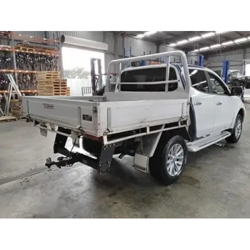 MITSUBISHI TRITON UTE BACK TRAY BACK, DUAL CAB, ALLOY, MQ-MR, 03/15-10/23 2017
