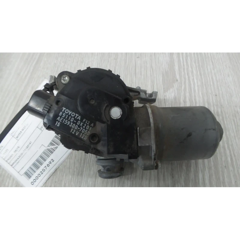 TOYOTA HILUX WIPER MOTOR FRONT, 09/15- 2016